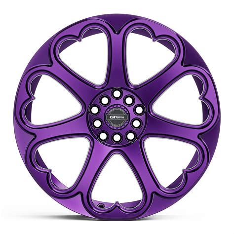 GT FORM HEARTS CANDY PURPLE 18X8.5 5X110 WHEEL | CNC Wheels