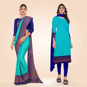 Saree Salwar Combo– Uniform Sarees