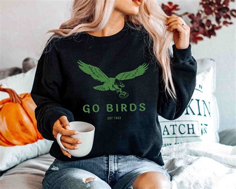 Go Birds Vintage Eagles Sweatshirt sold by Maria Mony | SKU 26420248 ...