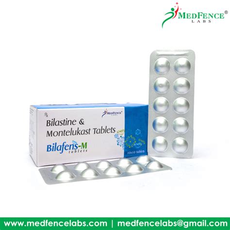 BILAFENS-M Tablets MEDFENCE LABS