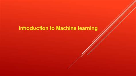 Image result for Machine Learning Introduction PPT