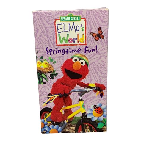 Image result for Elmo Voice Over World Springtime Fun VHS