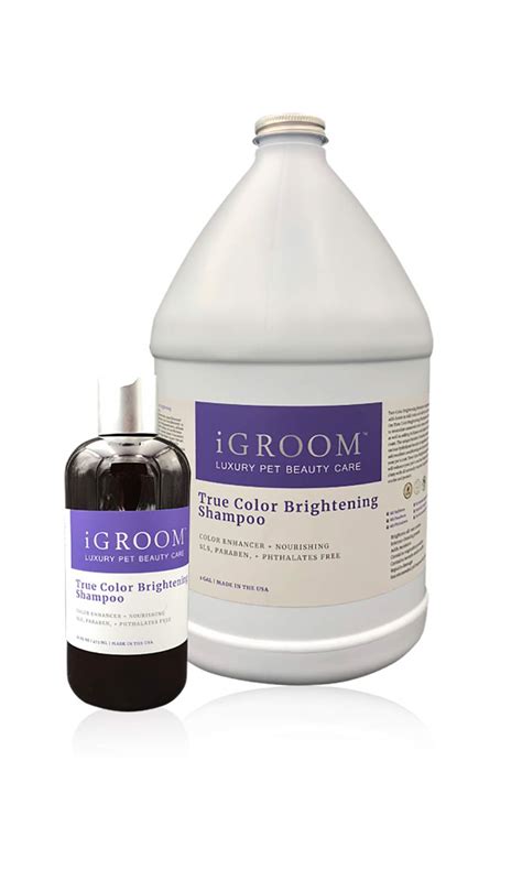 Buy iGroom True Color Brightening Shampoo 1 gal Online at desertcartINDIA