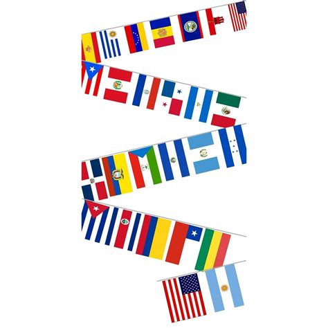 Spanish Speaking Countries Flags