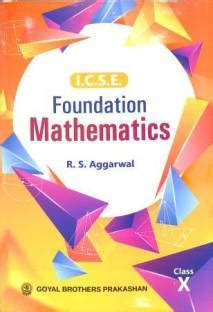 ICSE Foundation Mathematics Class 10 (In And After 2025): Buy ICSE ...