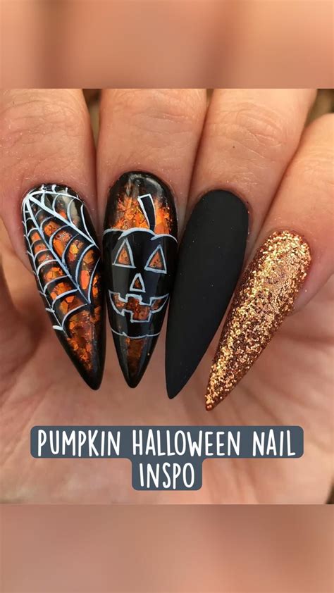50 spooky ideas for halloween nails to copy this year – Artofit