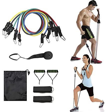 SR SUREADY [Newest] Set 11 Pack, Men Women Fitness Stretch Workout ...