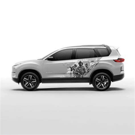 Warrior Edition Graphics for Tata Safari | IDE Partial X Series– Focus ...
