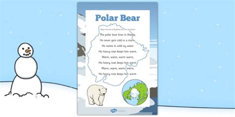 Polar Bear Rhyme