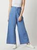 Buy Blue Trousers & Pants for Women by MISS CHASE Online | Ajio.com