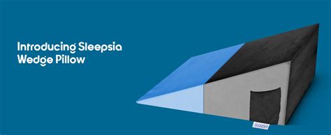 Sleepsia Wedge Cushion | 1 Year Warranty | Wedge Memory Foam Back ...