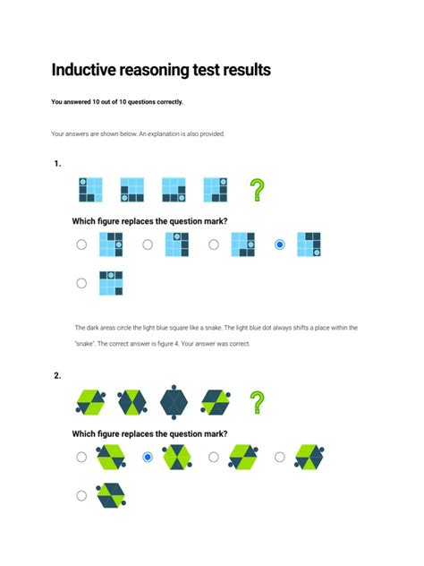 Image result for Inductive Reasoning Test