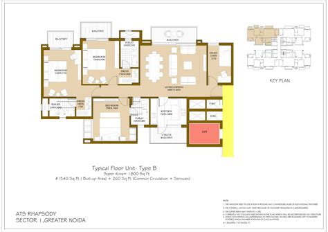 ATS Rhapsody | Pushta Road, Bisrakh, | Greater Noida Apartments ...