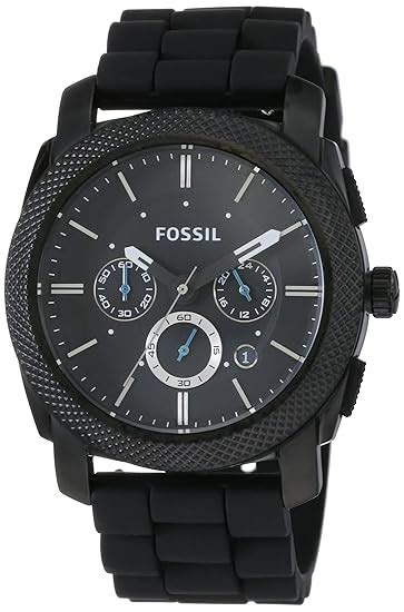 Buy Fossil Machine Chronograph Black Dial Men's Watch-FS4487 at Amazon.in