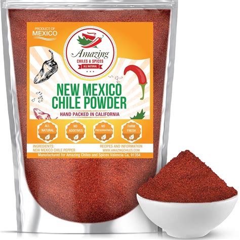 Amazon.com : New Mexico Chili Powder (4oz) – Natural and Premium. Great ...