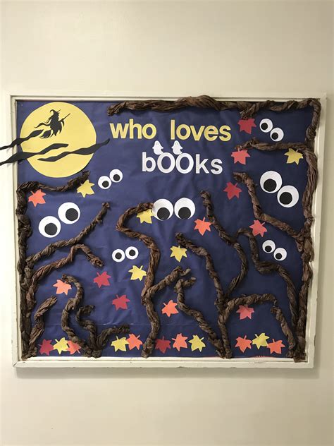 Halloween Library Bulletin Board Ideas