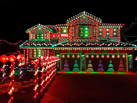 Pretty Christmas Lights House