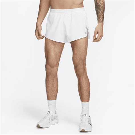 Nike Men's Aeroswift 2" Brief-lined Racing Shorts In White | ModeSens