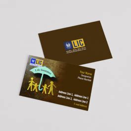 Budget-Friendly LIC Visiting Cards | India Print Shop
