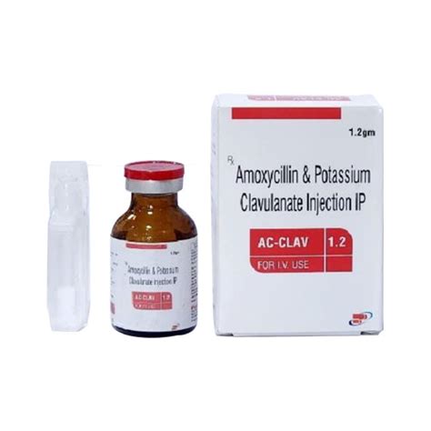 AC-CLAV-1.2GM INJECTION Pride Pharma