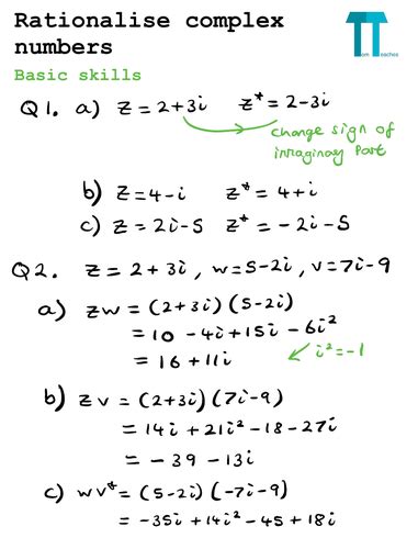 Complex Numbers a Level Maths 的图像结果
