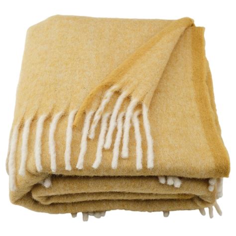 KLIPPOXEL throw, beige-yellow, 130x170 cm (51x67") - IKEA