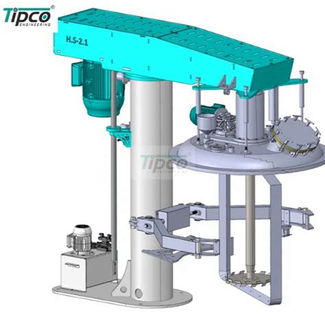Disperser Machine - HS 0.5 High Speed Disperser for Chemical Mixing ...