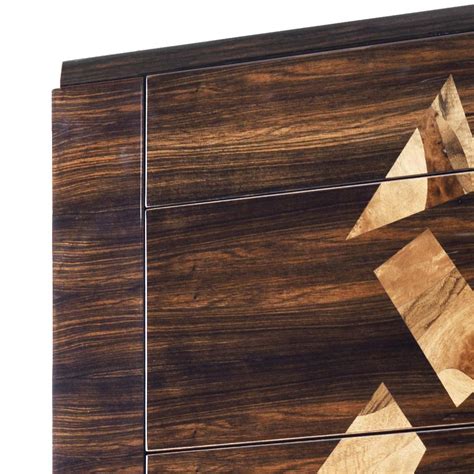 Grilli Zarafa ebony wood modern design dresser made 100 % in Italy