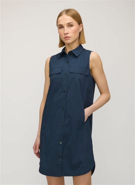 Marseille Sleeveless Shirt Dress | Women's Dresses – Kit and Ace