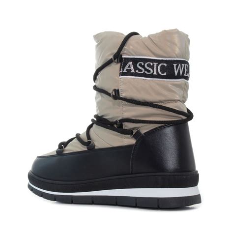 Borgo Yesmile - Classic Boot bézs női csizma