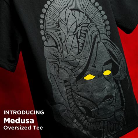 Medusa Oversized Tshirt | Premium Cotton | Mydesignation