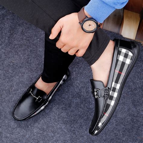 Men's Faux Leather Designer And Stylish Loafers – BxxyShoes