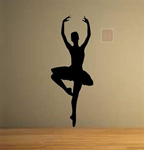Buy ISEE 360®Ballerina Wall Sticker - Ballet Dancer Wall Decal ...