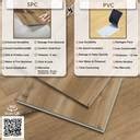 Plantex SPC Tiles for Floors/Water and Fire Resistant - 60 Square Feet ...