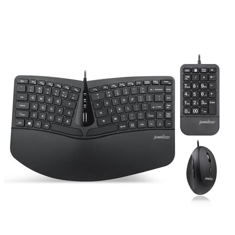 Buy Perixx PERIDUO-406, Wired Mini Ergonomic Split Keyboard and ...