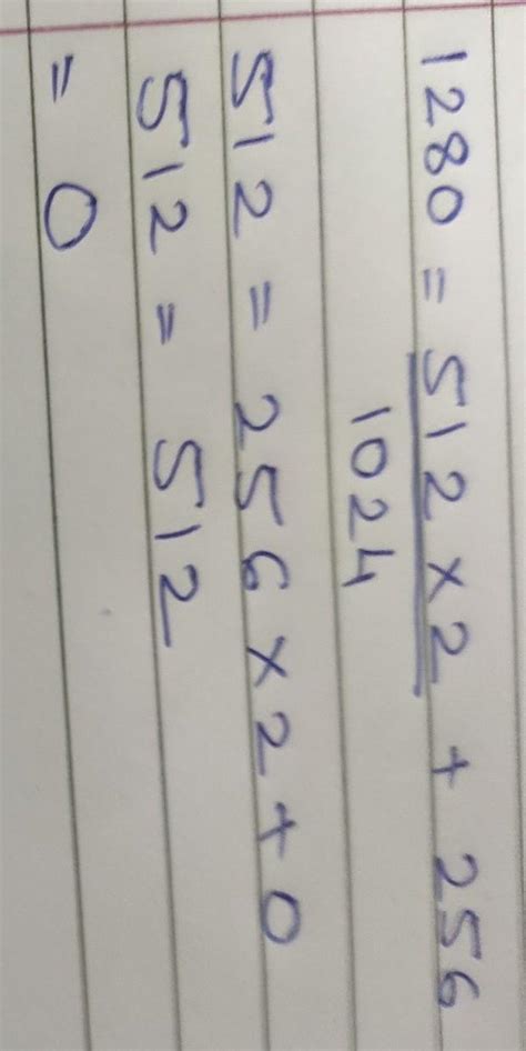 Find the H.C.F of 512 and 1280 using euclid's division algorithm ...