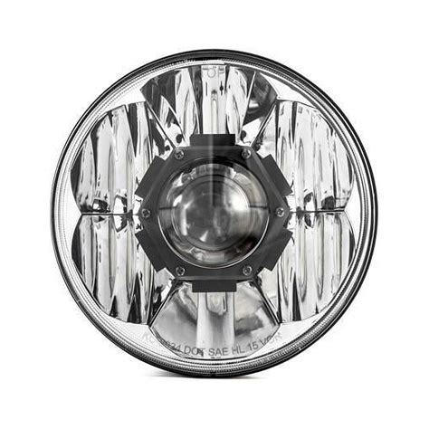 KC HiLites 4234 7 in. LED Headlight Fits 07-18 Wrangler (JK) Fits select: 2015-2018 JEEP ...