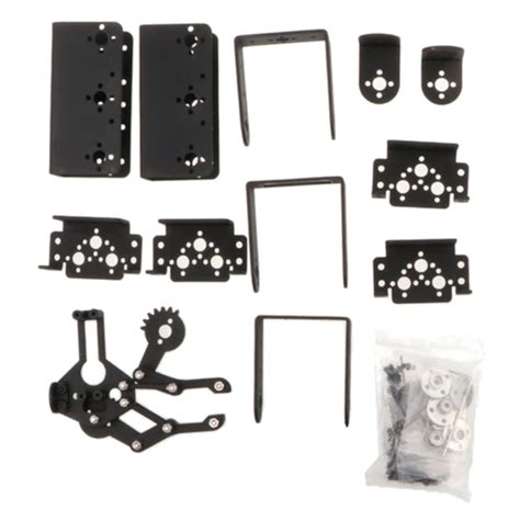 DIY 6DOF Robotic Arm- Full metal DIY Robotic arm Kit without Servos ...