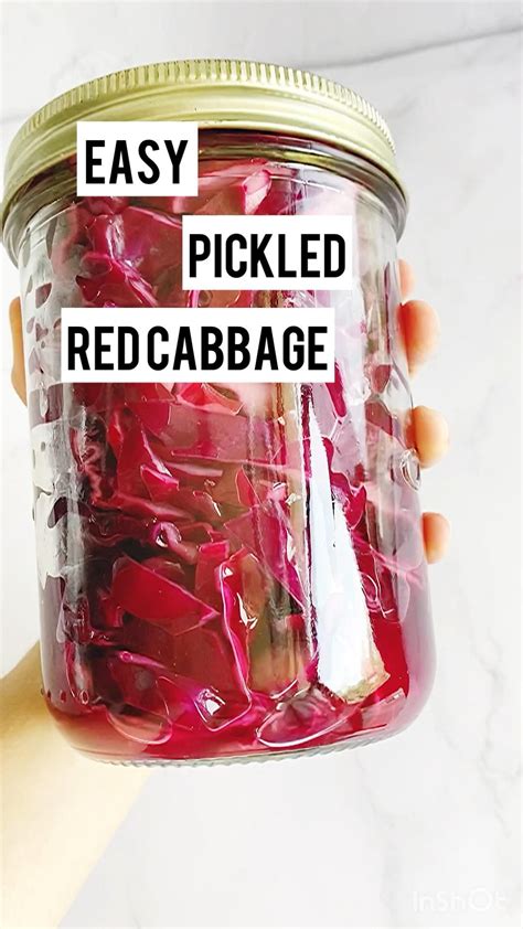 Pickled red cabbage – Artofit