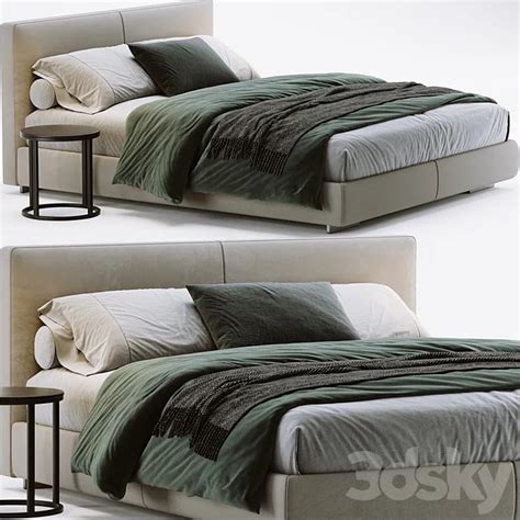 Flexform Magnum Bed 3DS Max Model – 3DSky Model Free
