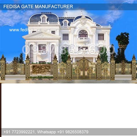 Compound Gate Design Gate Design Steel And Iron Ss Front Gate Design 6 ...