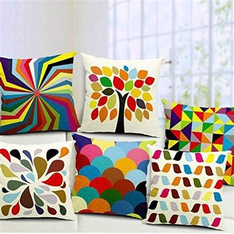 Buy SB HOME DECOR Decorative Hand Made Digitally Printed Abstract 5 ...