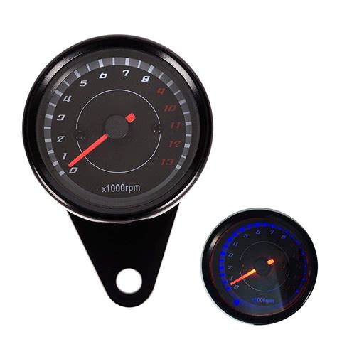 Acube Mart 12v Bike Backlight Tachometer Speedometer Tacho Gauge ...