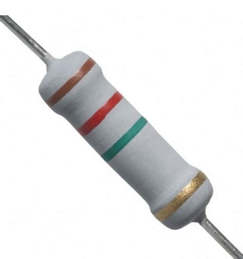 1.2M Ohm 2W Flameproof Metal Oxide Resistor -, 1M2, MOF, MOR, RSF ...