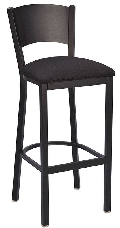 Solid Back Metal Bar Stool - Richardson Seating IN