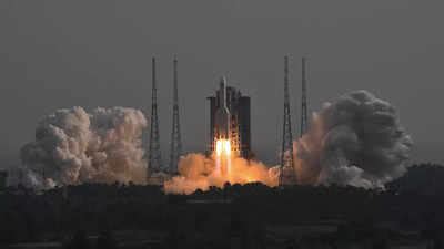 China successfully launches cargo spacecraft for its space station in ...