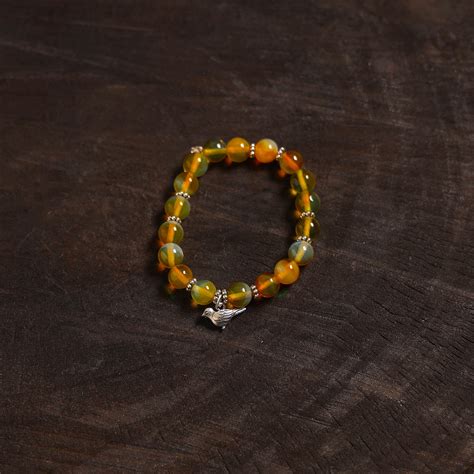 Multicolor Handcrafted Glass Stone Bracelet