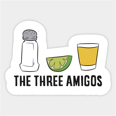 The Three Amigos Cinco De Mayo Tequila Salt And Lime by eqdesigns ...