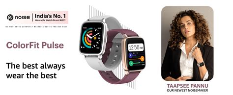 Noise ColorFit Pulse Smartwatch with 3.56 cm (1.4") Full Touch Screen ...