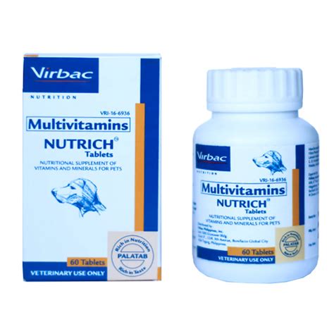 Virbac Multi Vitamin Tablets Dogs and Cats – Roms N Raks